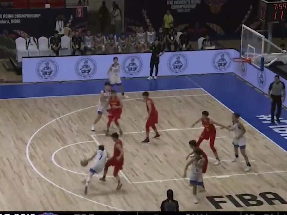 中国U18女篮61-74不敌中国台北集锦 第三节被打一波0-21(见集锦)