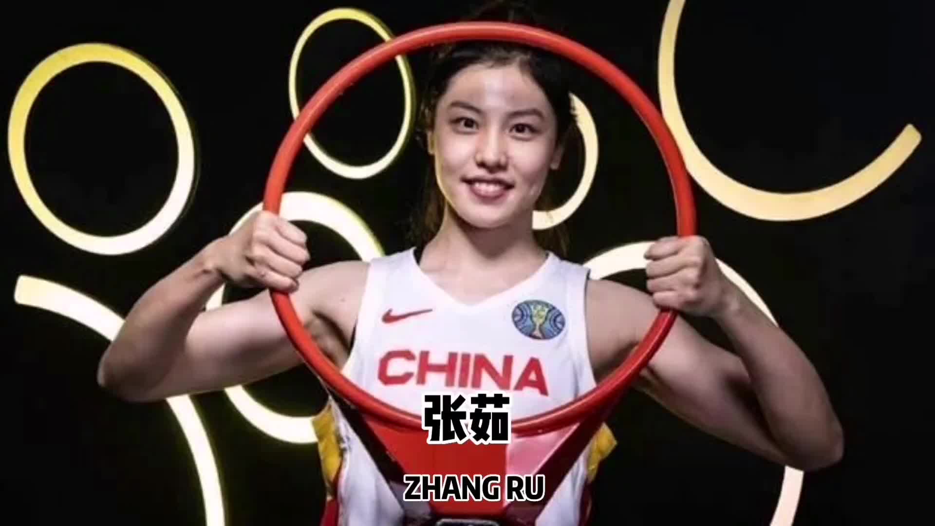 中国女篮颜值担当，承载着未来锋线上的希望~