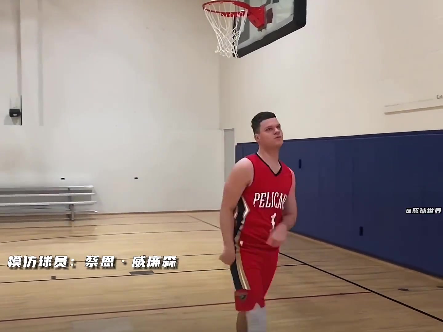 一次看个够！模仿帝模仿NBA球星打球 感觉司机看了会揍他