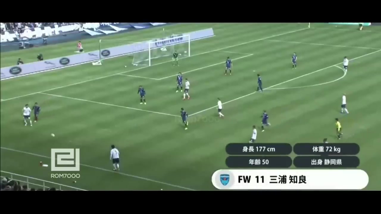 什么水平？55岁三浦知良踢球集锦