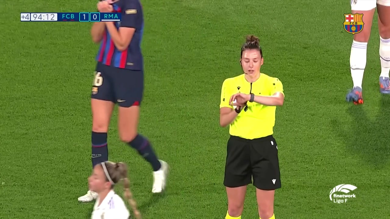 独孤求败！巴萨女足1-0皇马，联赛恐怖23连胜！进99球仅丢5球！