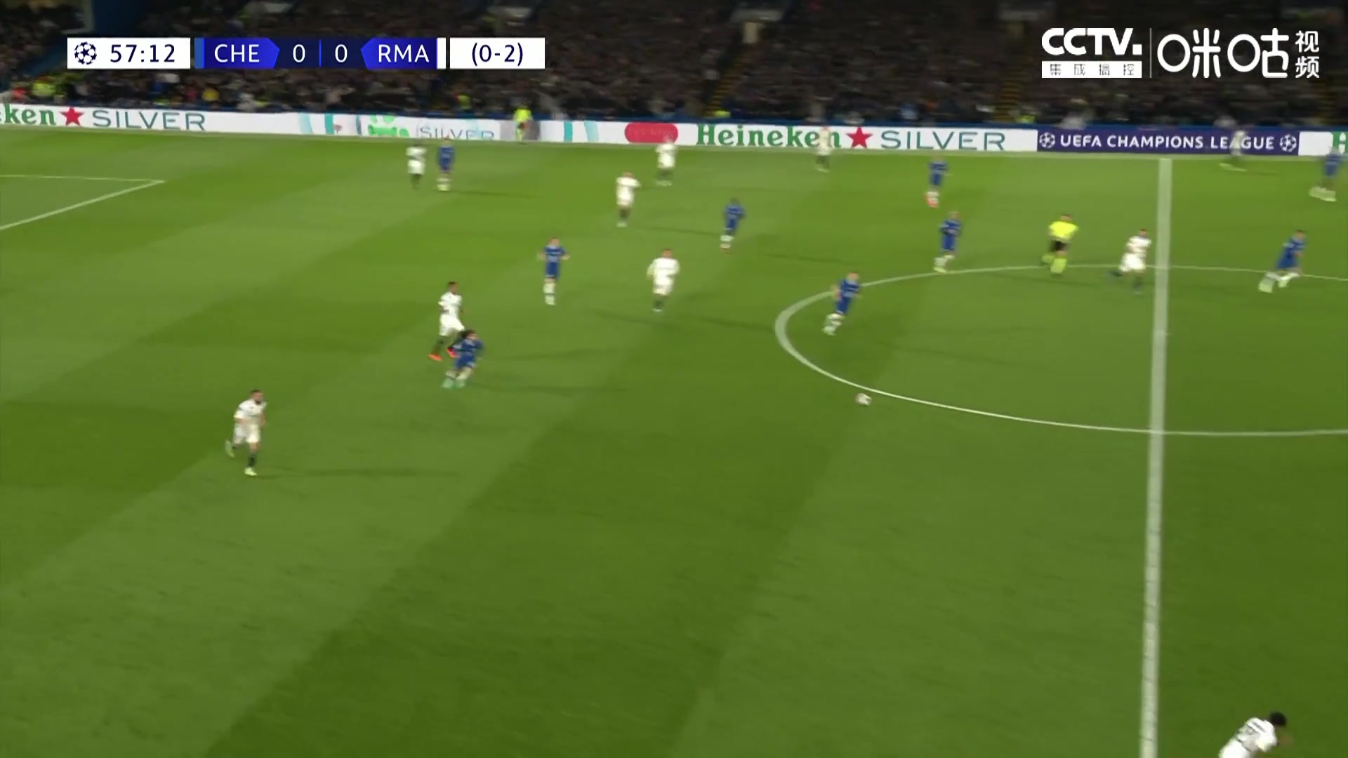 皇马1-0领先切尔西！维尼修斯助攻，罗德里戈破门