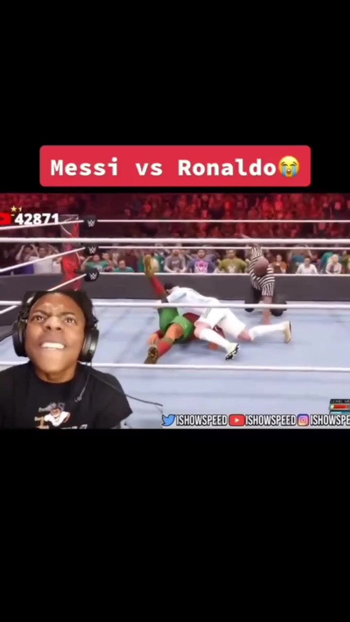 甲亢哥看WWE梅西大战C罗