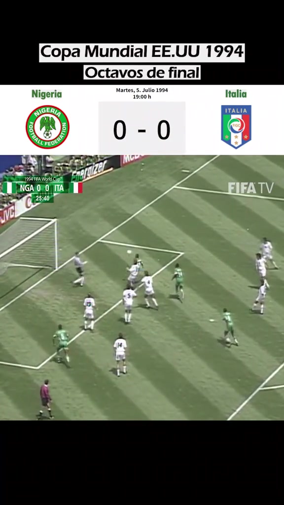 重温经典：94年世界杯，巴乔一己之力猎杀非洲雄鹰