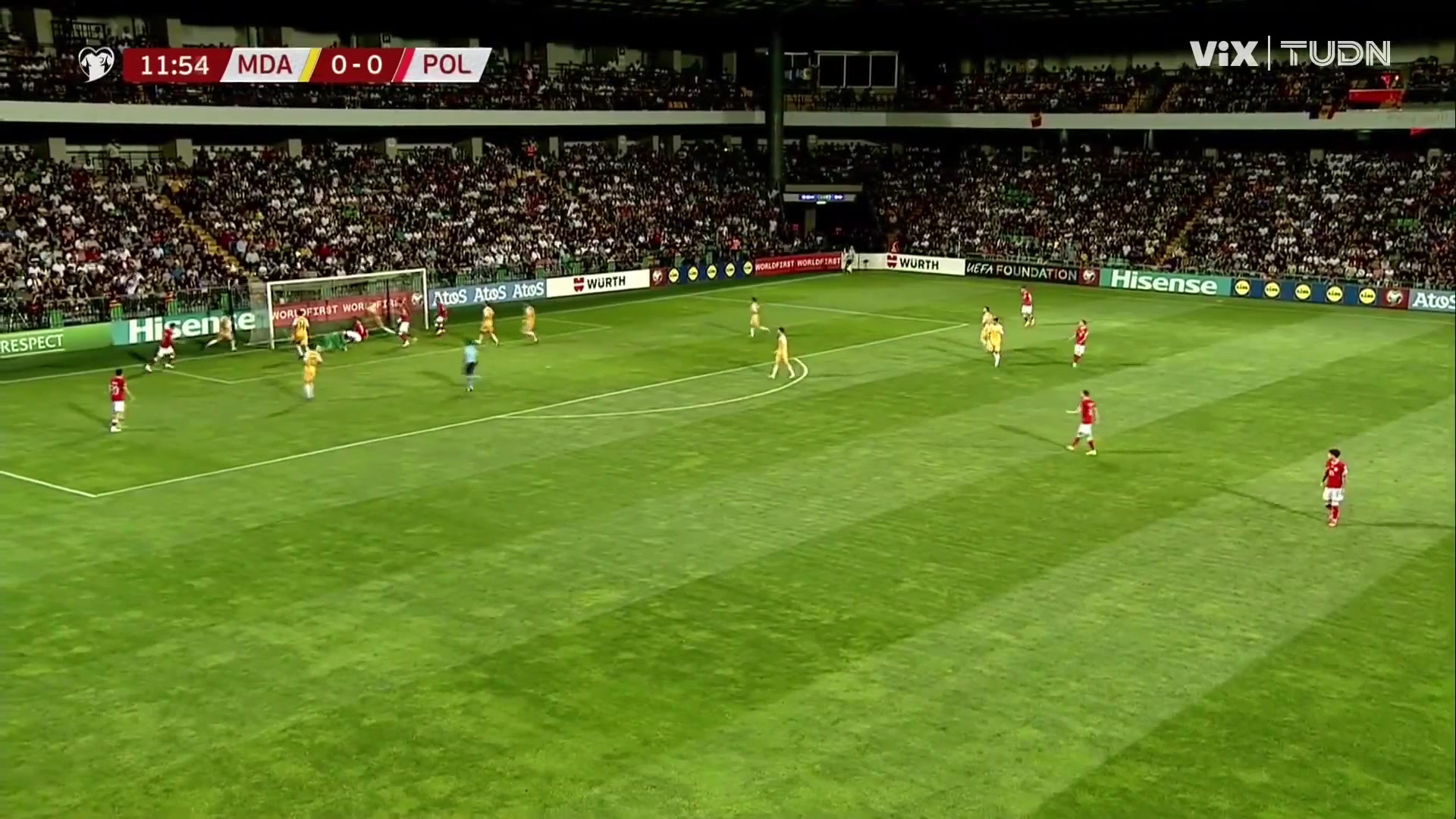 这就是足球！排名第171位的摩尔多瓦 让二追三逆转第23位的波兰！