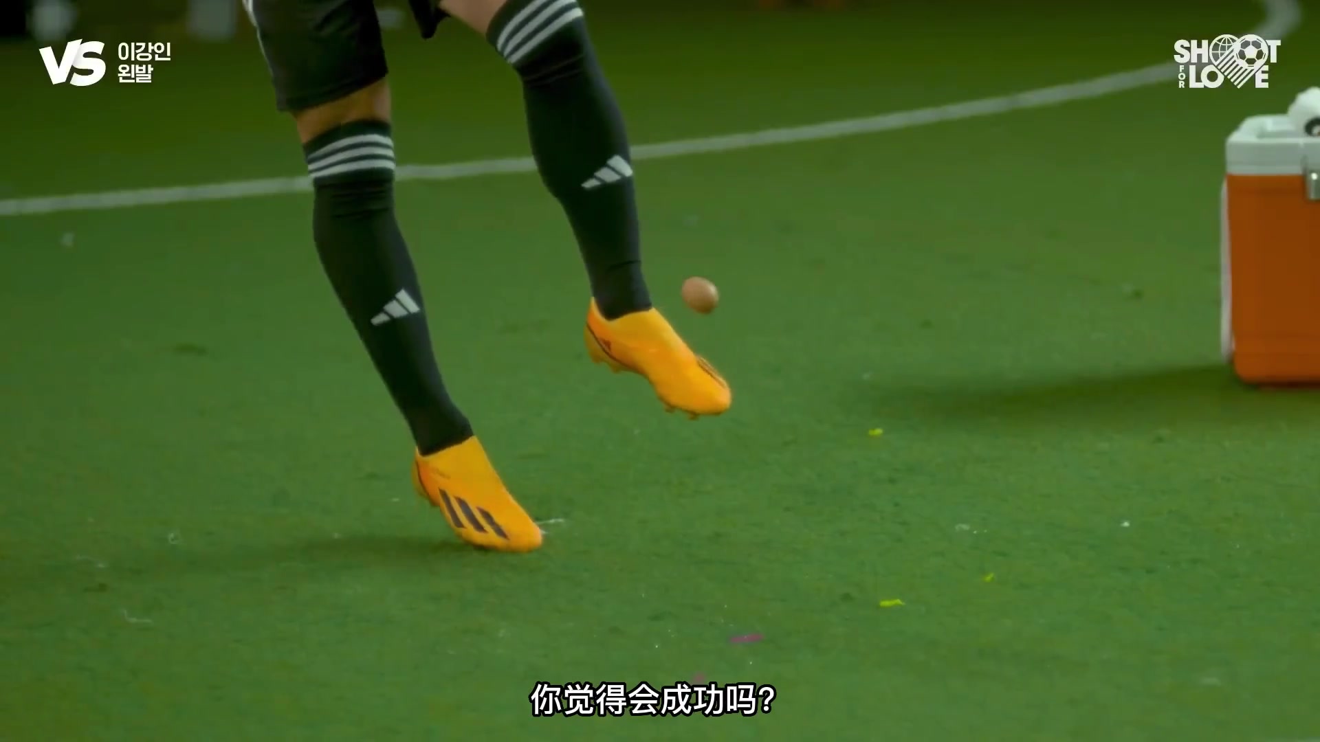 这样太恐怖了吧！刚加盟大巴黎的李刚仁，挑战停鸡蛋