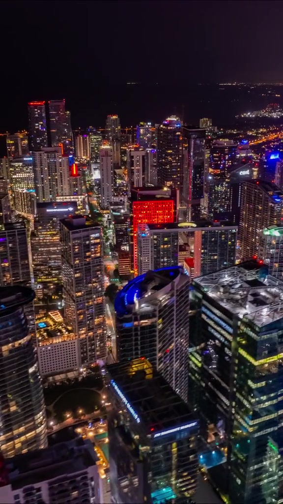 迈阿密夜景，这是巴特勒之城也是梅西之城