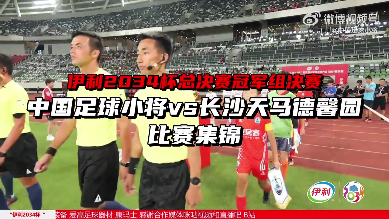 【集锦】2034杯-中国足球小将2-1长沙天马德馨园夺冠