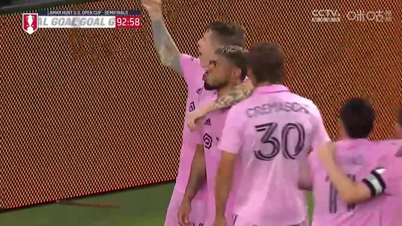 让二追三超级大逆转！迈阿密国际加时赛破门3-2反超！
