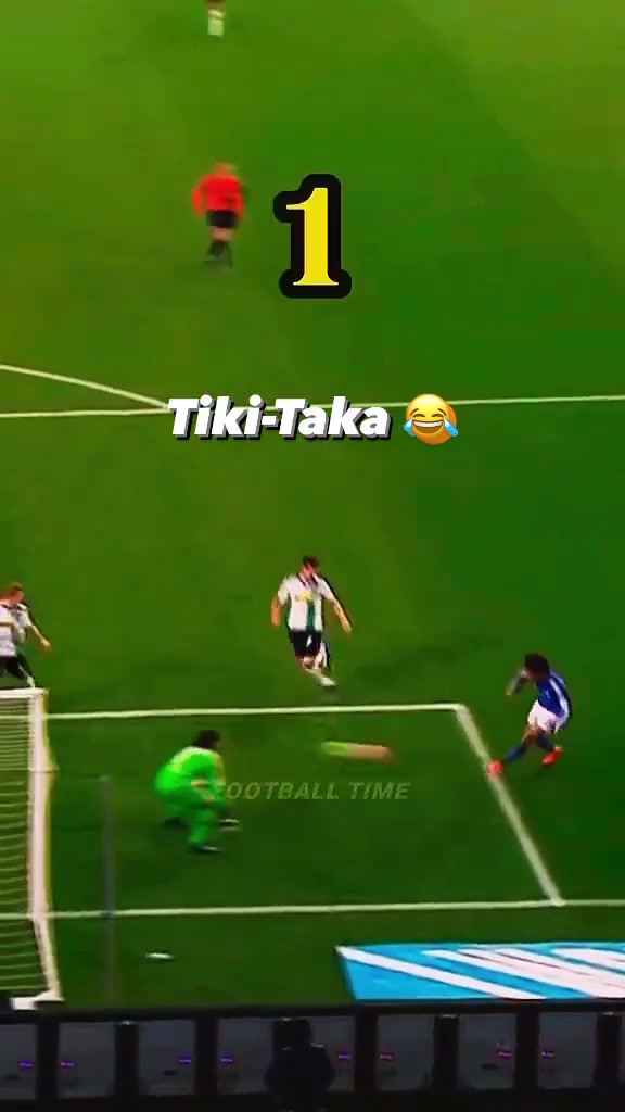 现在tikitaka战术都进化到这么高级了嘛