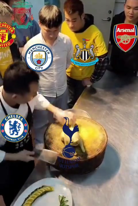 切尔西4-1热刺，国外网友恶搞英超豪门现状