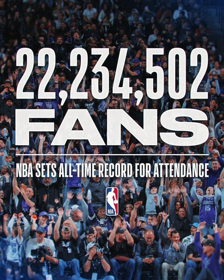 欣欣向荣！NBA本赛季球票销售多项数据创纪录