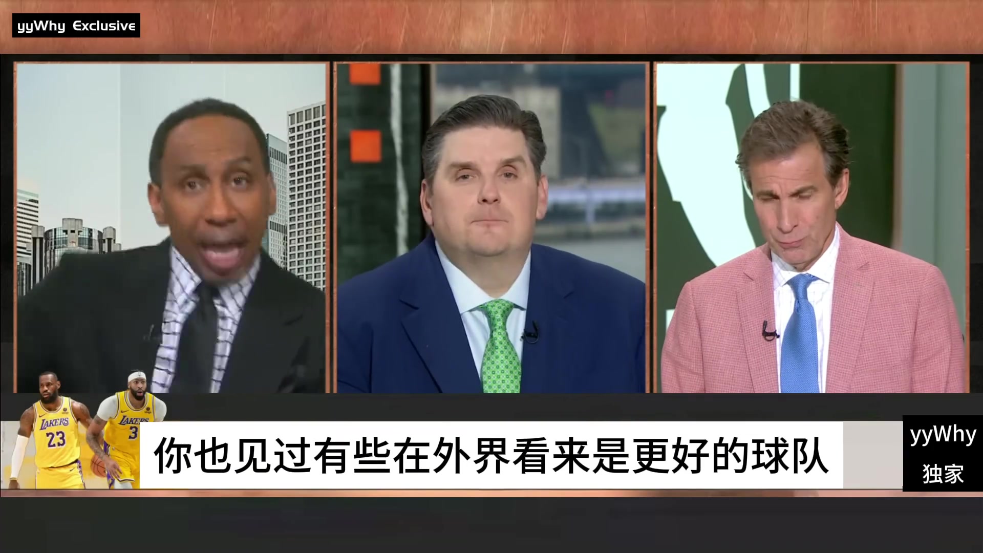 唾沫横飞！美国杨毅激情演讲：湖人还要被横扫一次吗？