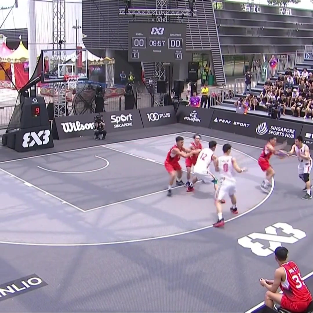 新加坡3人男篮也曾给中国送温暖！FIBA3x3亚洲杯 中国三人男篮曾21-15胜新加坡队