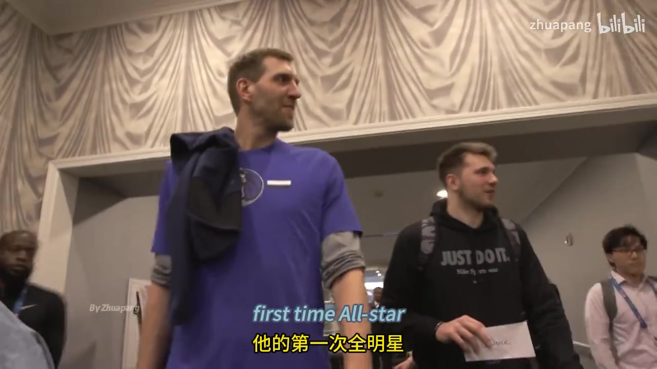 越看越难受！典藏视频：诺维茨基带东契奇首次参加全明星！