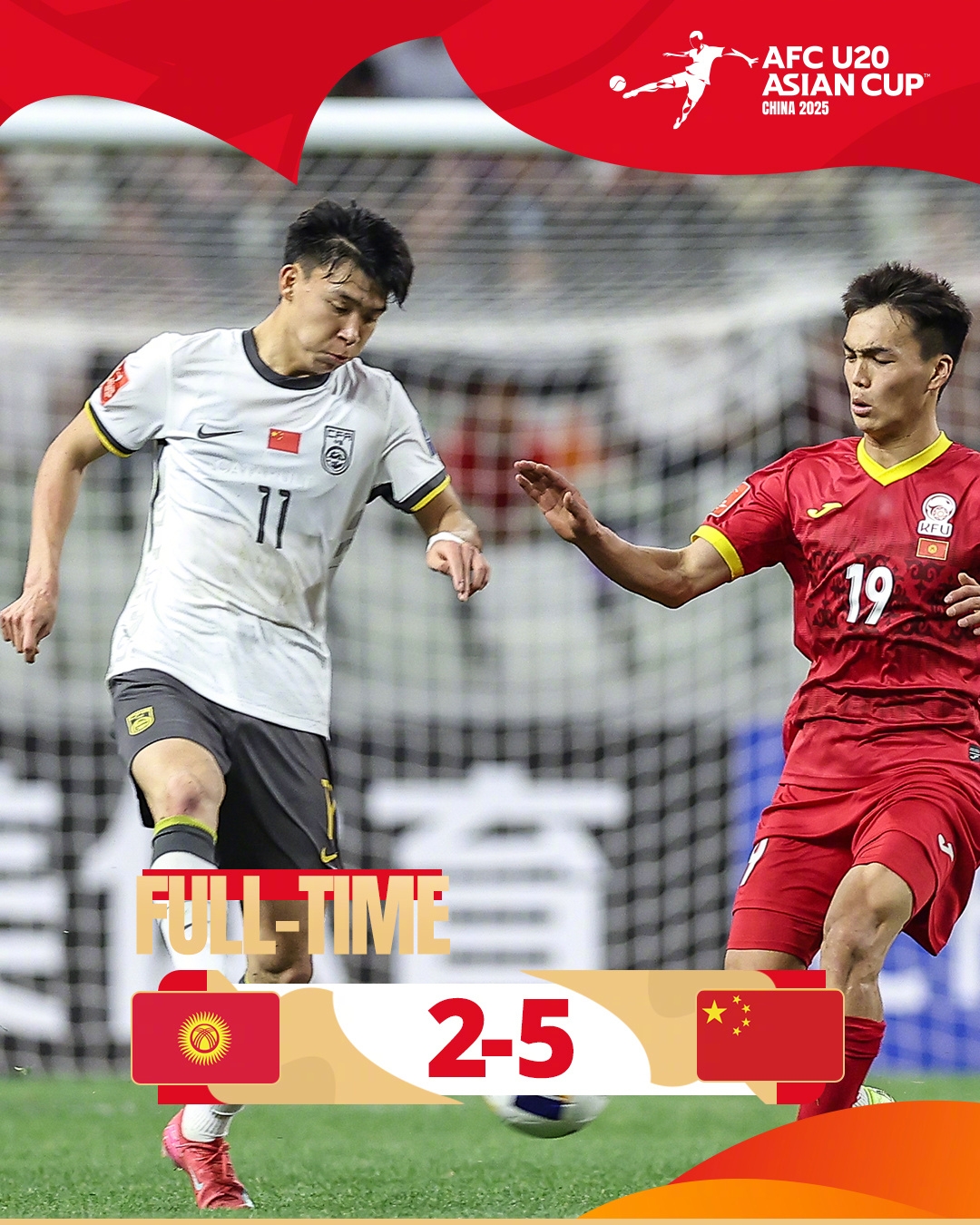 上次还是08年！U20国青52大胜，创队史近8届U20亚洲杯最大比分