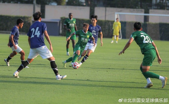 教学赛：北京国安11拉查武里曹永竞助攻法比奥得分